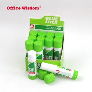 Manufacturer wholesale custom logo 36g white glue stick for school and office High quality strong adhesion PVA solid glue stick