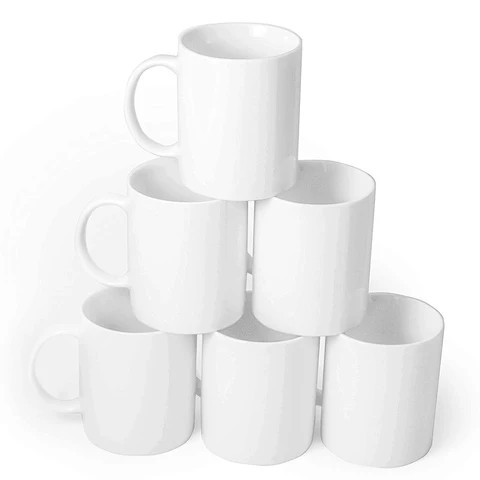 Manufacturer Wholesale Sublimation 11oz wholesale coffee cup sublimation mug for sublimation
