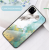Import Marble Glitter Shockproof Tempered Glass Mirror Back Cover for iPhone 11 case from China