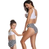 Matching Swimsuit Bikini Set Lovely Panda 2 Piece Swimwear Mother Daughter Mommy and Me Clothes Outfits Family Swimwear