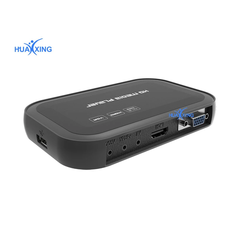 Media-player center MKV HDD AV Mini MMC USB VGA SD Full-1080p remote-controller-player