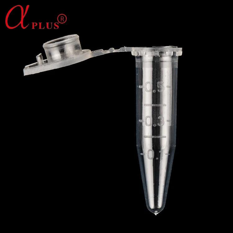 Medical or laboratory conical bottom plastic centrifuge tube