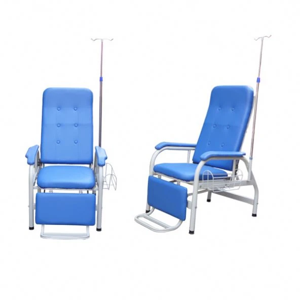 medical patient hospital three seats transfusion chair/ stainless steel infusion chair