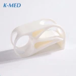 Medical plastic tube clip clamp for pipe drainage