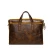 Import Men briefcase genuine crazy horse leather hand bag from China