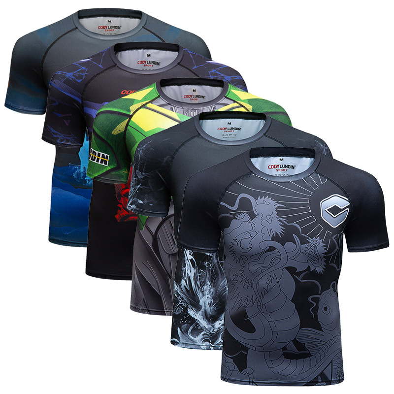 Custom Printed Rash Guard Buy Mens Sublimated Rash Guard Shirts Custom Printed Short Sleeve ...