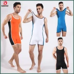 mens swimsuit full-body swimwear  wrestling singlet gym wear