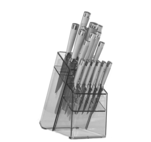 Messerstahl 17 Piece Deluxe Stainless Steel Chef Kitchen Knife Block Set- Wholesale Pricing- Landed in USA- Ready to Ship