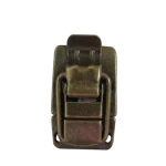 Metal Anti Brass Tone Locking Drawbolt Closure Latch Lock for Guitar Instrument Case