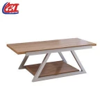 Metal coffee table furniture office coffee table frame