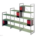 metal standing bookcase
