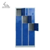 metal wardrobe closet 15 door wardrobe clothes cabinet for hotel /student/school steel locker