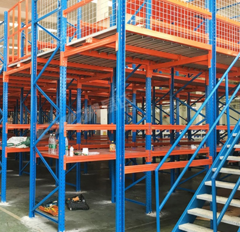 Pallet Racking Ladder Storage Buy Mezzanine Platform Ladder Storage Rack Loft Racking from Aceally ...