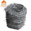 military used warning safety galvanized iron barbed wire