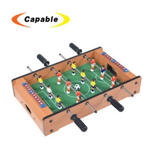 Mini MDF soccer game table portable soccer table