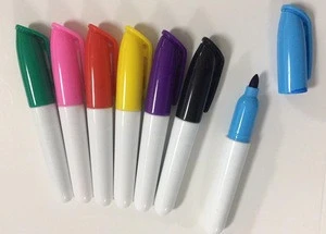mini sharpie permernanet marker pen CH-6245 Dry-Erase &amp; Wet-Erase Ink Type and Colored marker pen