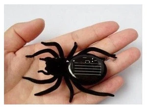 Mini Solar Powered Spider Robot Insect Toy Fun Gift