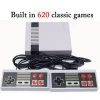 Mini TV Handheld Family Recreation Video Game Console AV Port Retro Built-in 500/620 Classic Games Dual Gamepad Gaming Player