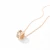 Import Minimalist gold plated stainless steel jewelry diamond necklace pendant for women from China