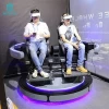 Miou new product 2 seats virtual reality equipment vr motion chair amusement park 9d vr cinema simulator