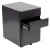 Import Modern 3-Drawer Mobile Locking Filing Cabinet with Anti-Tilt Mechanism and Hanging Drawer for Legal &amp; Letter Files, Black from USA