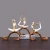 Modern Creative Yoga Design Table Ornament Resin Rustic Home Decor Craft For Living Room