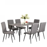 Modern Daing Table Set Dinning Table Set 6 Chairs Dining Room Furniture
