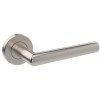Modern luxury bedroom stainless steel door accessories lever handle for Interior
