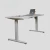 Import Modern office table height adjustable electric manual steel metal leg computer motorized standing desk frame desk accessories from China