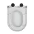 Import Modern One / Two Push Button Plastic Soft Close Quick Release WC d Shape Toilet Seat from China