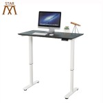 Mstar Height Adjustable Ergonomic Folding Office Table Electric Sit Stand Laptop Desk, Ergonomic Desk