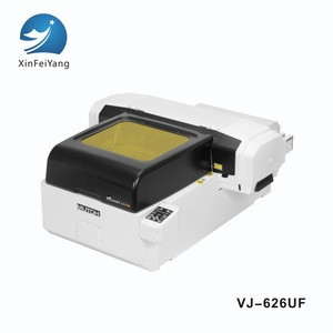 MUTOH DX7 print head  CMYK+W+Varnish Phone Case Acrylic cup mat leather Digital Printer A3 UV Printer