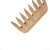 Import Natural Bamboo Wide Tooth Wood Hair Comb with Custom Logo from China