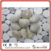 Natural cheap price white cobble stone for garden paving decoration