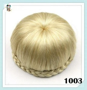 Natural Womens Synthetic Clip-In Hair Chignon Bun Hairpieces HPC-0124