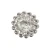 Import New brilliant wedding rhinestone prong snap button crystal for clothes from China