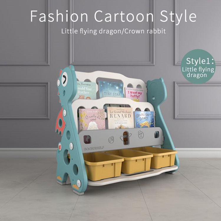 Buy New Cheap Plastic Kids Funiture Indoor Children Toy Book Shelf With ...