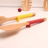 New Design Bamboo wood Kitchen Utensil Set Cooking Tools