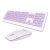 Import New Design Cracking programmable computer manufacturer Classic mini slim custom Multimedia keyboard with multiple bright color from China