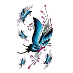 New design skin tattoo sticker, safety beauty tattoo sticker