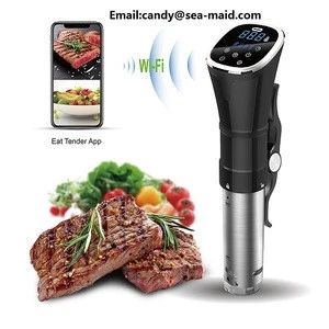 new design Slow Thermal Circulator Sous vide Cooker with WIFI bluetooth and waterproof