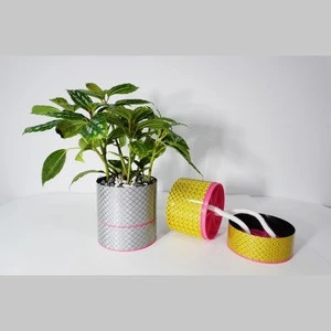 new fashion design fiber glass carbon fiber flower plant pots self watering decoration planter home garden
