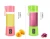 Import New  Personal Batidora Portatil Use Mini Home USB 6 blades Juicer Rechargeable Portable Blender Fruit Juice Blender from China