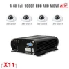 New product 4 channel full 1080p h.264 HDD AHD DVR lorry mobile DVR.car DVR. security system.