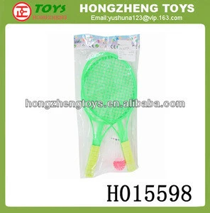 New product made in china kids plastic Badminton racket,battledore toy set,funny outdoor summer sport toy for wholesale H015598