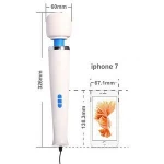 New products 2019, 110-250V plug in powerful back massage vibrator, hand held deep tissue massager for muscles
