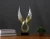 Import NEW PROMOTIONAL EUROPEAN STYLE FASHION OFFICE HOUSE SHOWROOM DECORS GOLDEN SILVER RESIN STANDING FLYING EAGLE STATUES from China