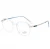 Import New Round Shape Tr90 Vintage Anti Blue Light Eyeglasses Frame For Women Presciption from China