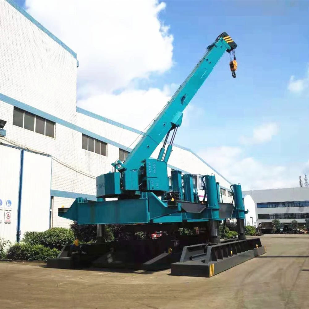 New Silent piler machine for concrete pile driving of building foundation ZYC360