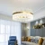 Import New Style Family Living Room Round K9 Crystal Pendant Lights Indoor Hanging Lamp Lighting from China